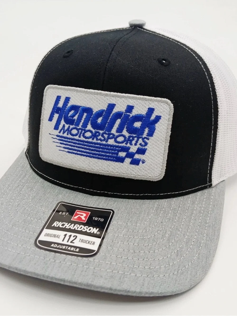 Hendrick Motorsports Embroidered Patch Richardson 112 Hat Cap Black